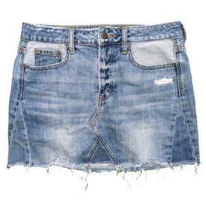 Denim mini skirt American eagle outfitters size 2.